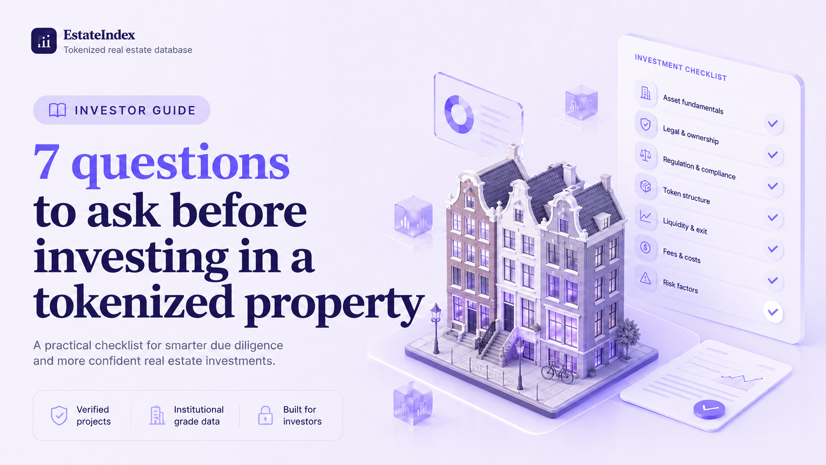 7 questions to ask before investing in a tokenized property
